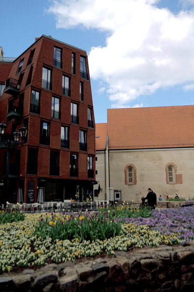 Vibrant Riga Flower Garden