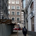 Narrow European City Alleyway