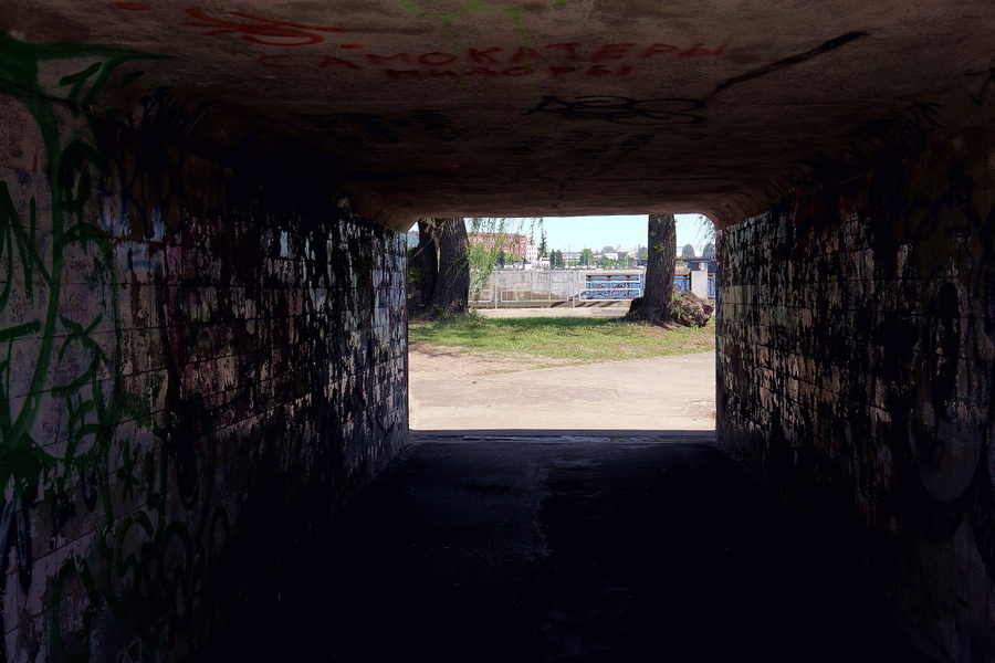 Abandoned Tunnel Entrance