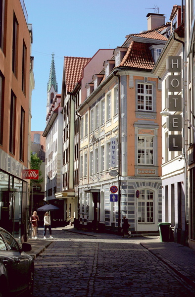 European Street Scene
