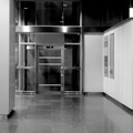 Contemporary Elevator Hallway in a European Building