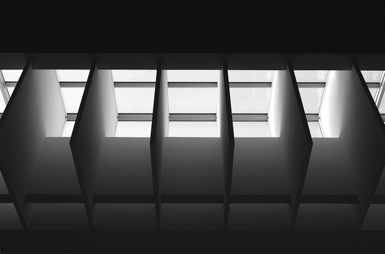 Contemporary Architectural Element in Riga, Latvia