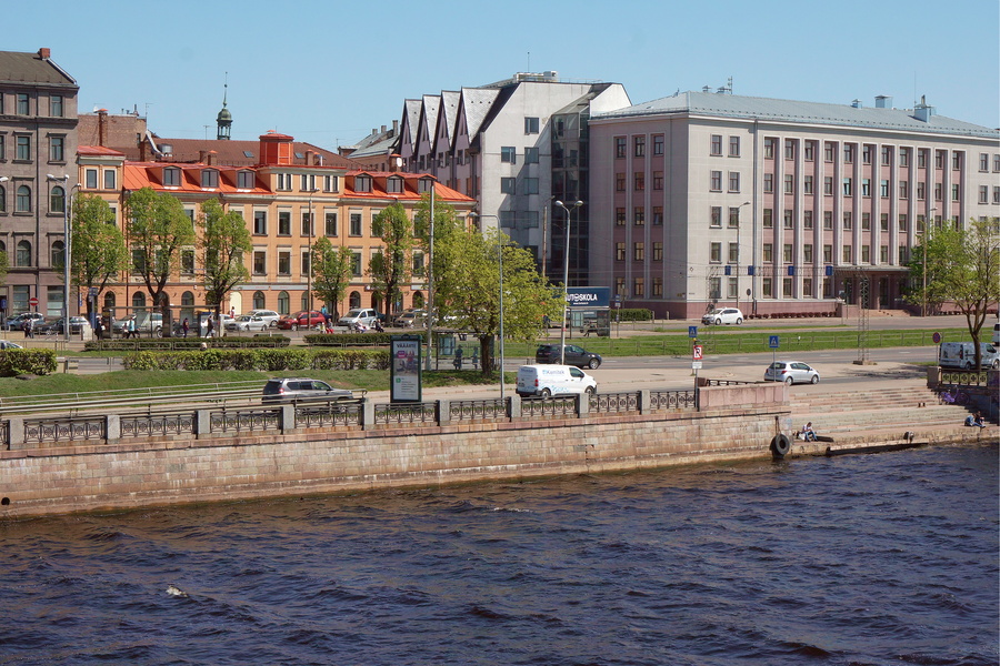 Scenic Riga Waterfront View
