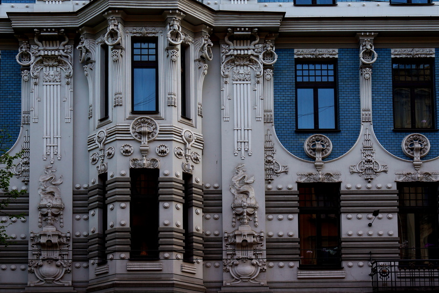 Elegant Historic Building in Riga, Latvia