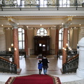 Staircase Entrance of a Grand European Building