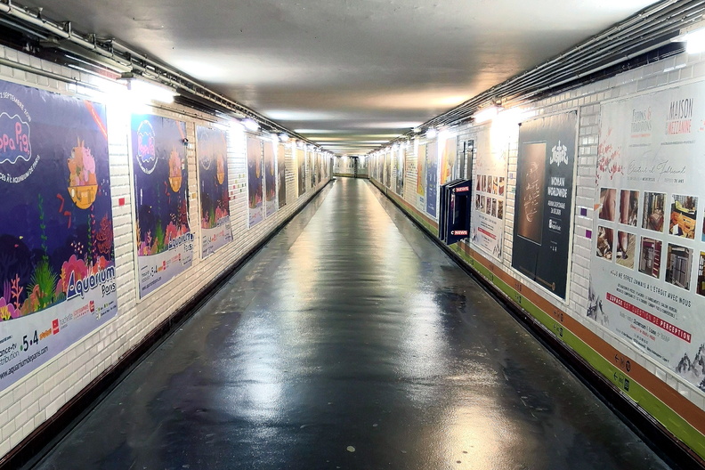 Empty Subway Station