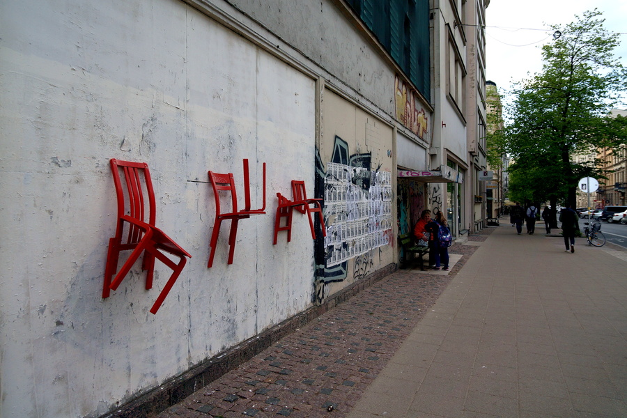 Urban Art in Riga, Latvia