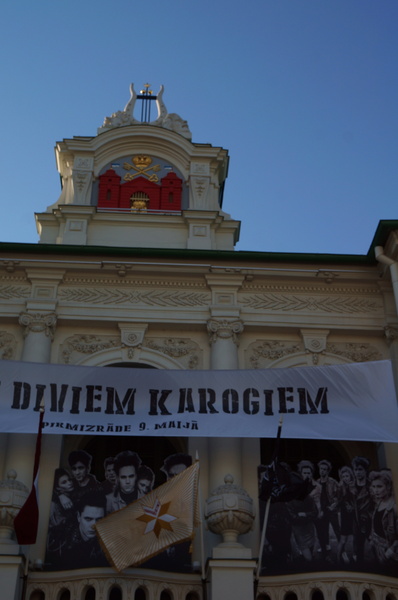 Venue for a Political Protest in Riga, Latvia