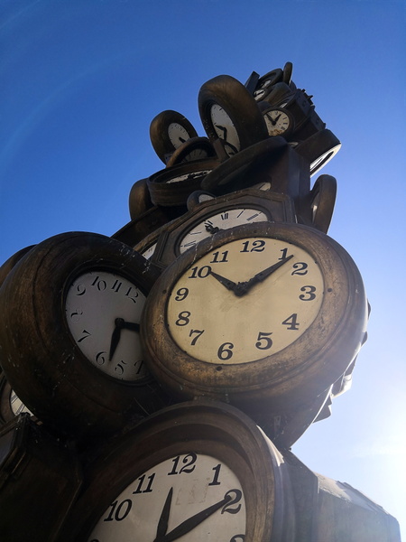 Clock Tower in Paris, France