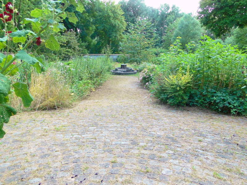 A Quaint Garden Pathway