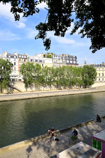 Serene Afternoon by the Seine, Paris
