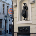 Greek Style Statue in Riga's Old Town
