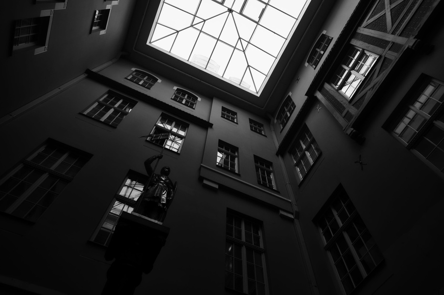 Aerial Skyway in Riga, Latvia