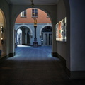 Serene Narrow Alley in Riga's Old Town