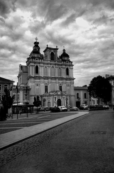 Historic Church in Vilnius, Lithuania