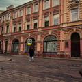 A Moment of Quiet in an Old European Town