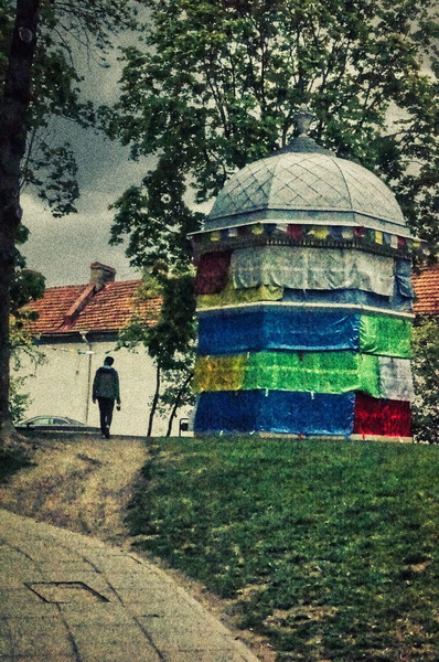 Colorful Dome Art Installation
