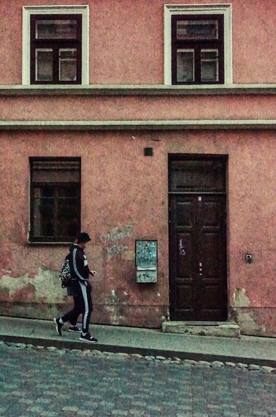 Early Morning Run in Vilnius, Lithuania