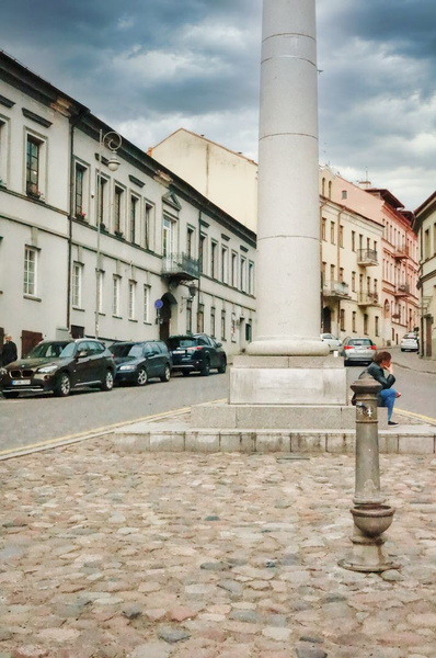 Historic European City Square
