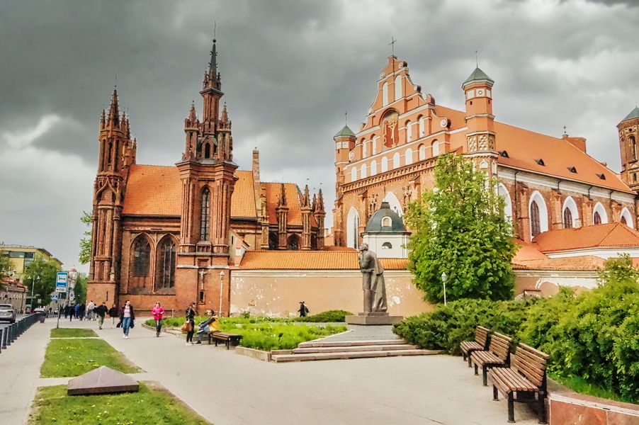 Vilnius Cathedral in Lithuania