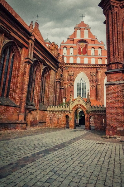 Historic Church and Cathedral Entrance