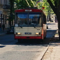 Vintage Trolley Tram in Vilnius, Lithuania
