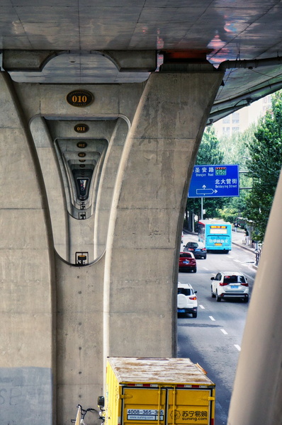 A Modern Bridge in Shenyang, China