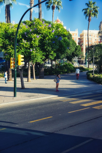 Casual Stroll in Malaga, Spain