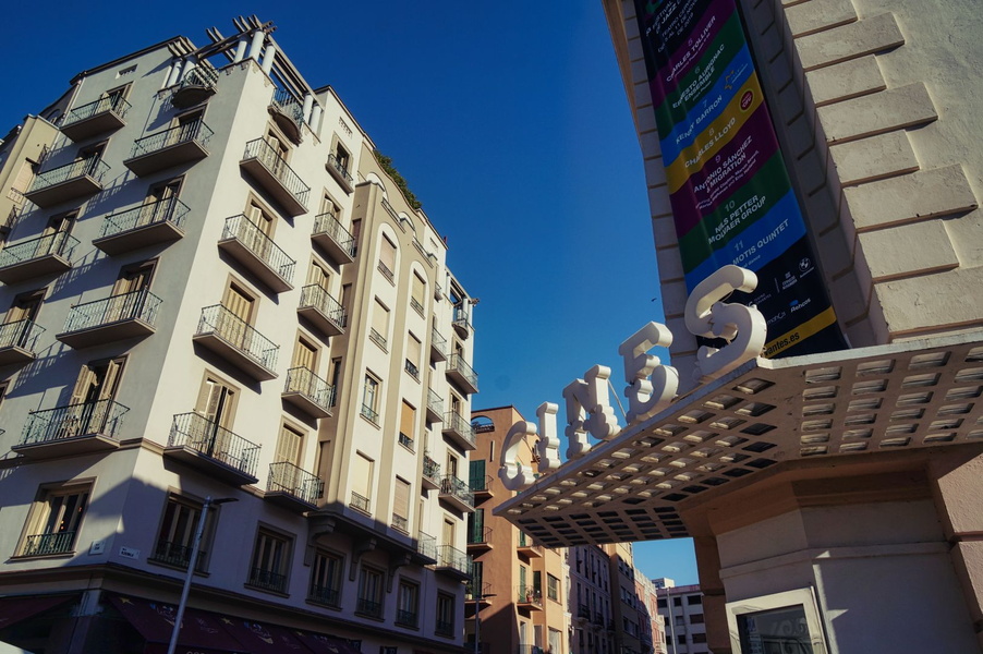 Cinema Signage in Malaga, Spain
