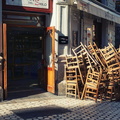 Furniture Stack-up Outside Shop