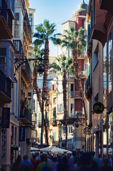 Vibrant Malaga Streets: A Day in the City