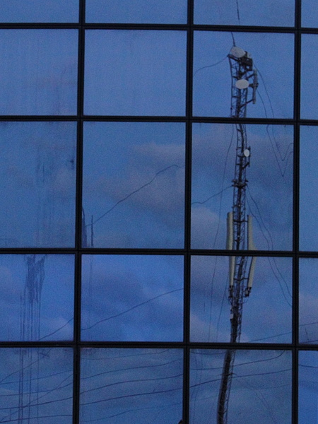 Dusk's Silhouette - A Cityscape