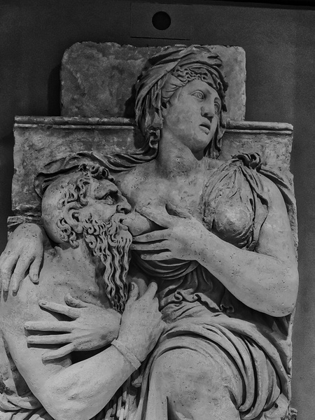 Historic Stone Relief: A Moment Frozen in Time