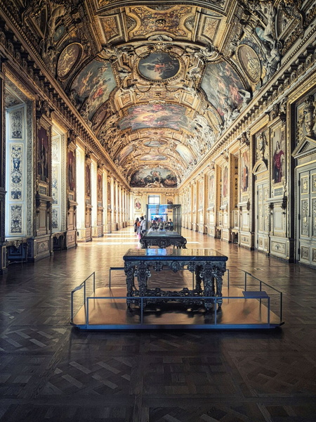 Grand Hall of the Louvre Museum, Paris