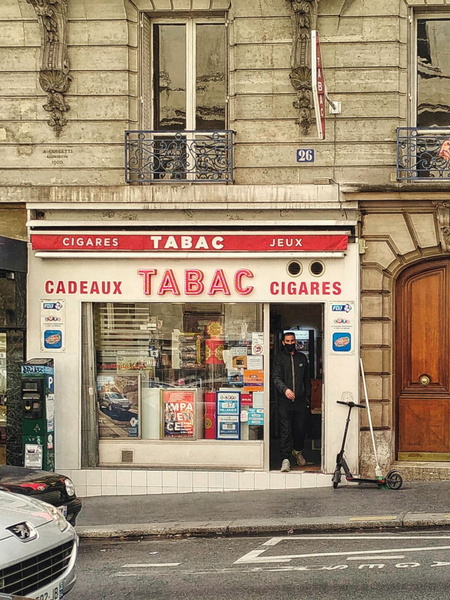 Tobacco Shop in Paris