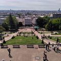 Montmartre: An Elevated Perspective from Paris' City Park
