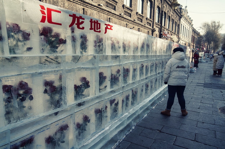 The Beauty of Harbin's Ice Art Exhibition