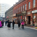 Harbin Christmas Festival: A Vibrant Street Scene