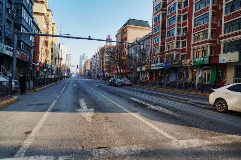 Desolate City Road, Harbin, China