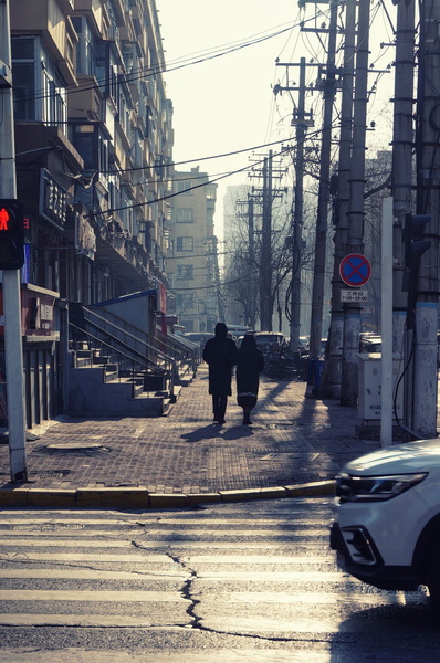 A quiet day in Harbin, China