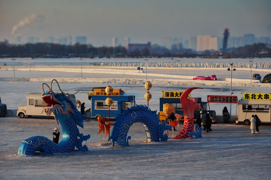 Celebrating Harbin's International Ice and Snow Sculpture Festival