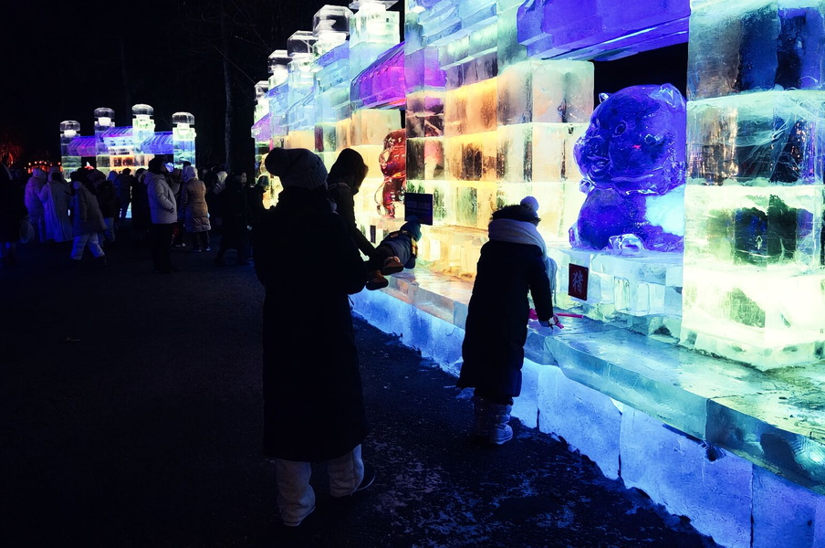 Winter Ice Sculpture Festival