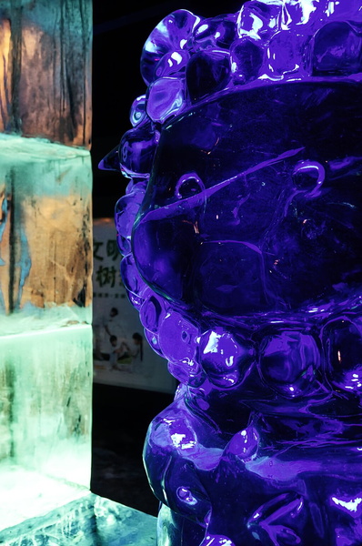 Vibrant Harbin Ice and Snow Festival Sculpture