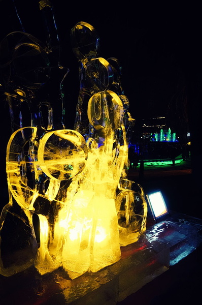 Ice Sculpture Display