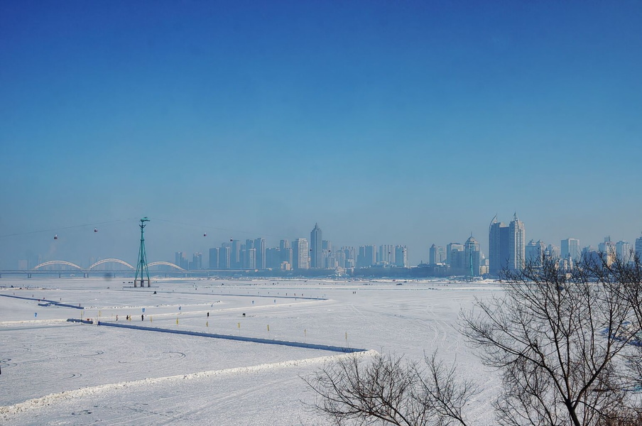 Winter in Harbin, China: A City Transformed by Snow and Ice
