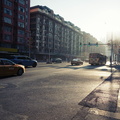 Harbin's Evening Commute on a Busy Street