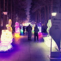 Ice Art Night Event in Harbin, China