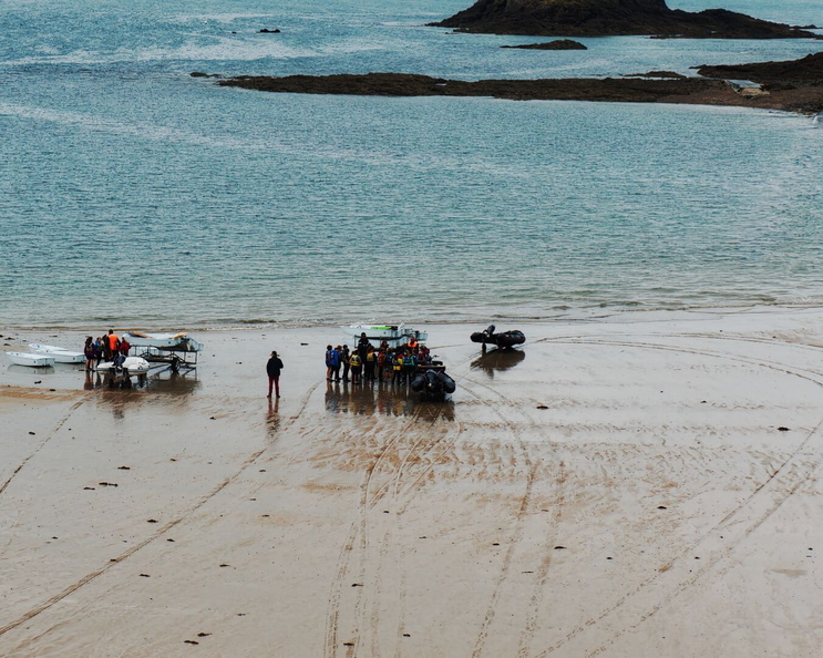 Tranquil Coastal Scene at St. Malo, France