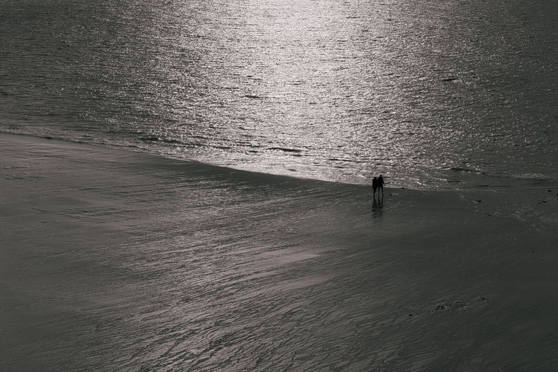 Silent Solitude at Sunset