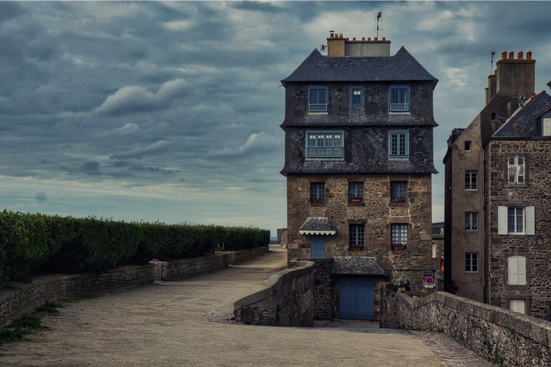 Historic French Coastal Town